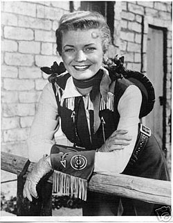 Gail Davis as Annie Oakley in the 1950s