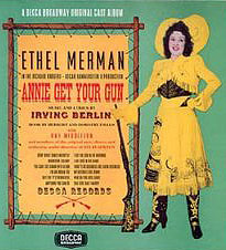 Playbill of Annie Get Your Gun starring Ethel Merman